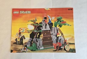 LEGO&reg;  6076 Dark Dragon&rsquo;s Den - Complete with Box, Tray, Instructions & Poster.