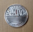 One Ounce Silver Round .999 Bullion Christmas Pure Silver