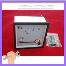 NEW 1PCS Analogue Frequency Panel Meter 45-55HZ 220V 96*96MM directly Connect
