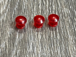 3x GE Range Indicator Light Lens WB25T10041 Kenmore TESTED #8