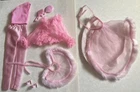 Vtg PINK & PRETTY Barbie Outfit Doll Clothes 1981 #3554 Pants Top Cape Shoes 9pc
