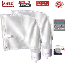 2 Pack Zippered Bag Replacement Fits for Polaris 360, 380 Pool Cleaner All Pu...