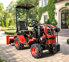 Diesel Minitraktor traktor 20PS 16kW mit aktives Schneidwerk