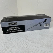 Nexgrill Universal Rotisserie Kit For BBQ Grill 790-0016 Fits Up To 32" Wide
