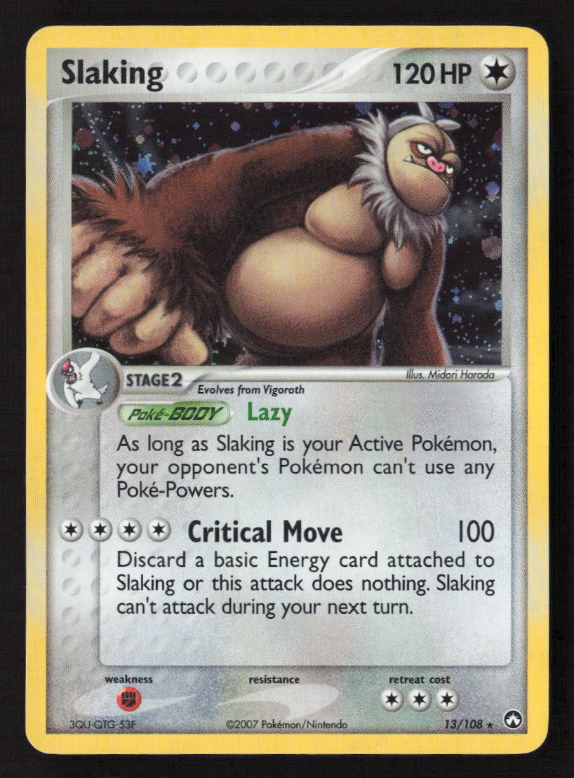 Slaking Holo Rare Power Keepers 13/108 NM