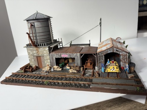 HO Scale Maintenance Depot Diorama