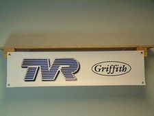 TVR Griffith Banner Car Garage Workshop Wall Display