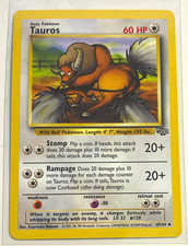 Wizards of the Coast Tauros 47/64 Jungle Unlimited English Regular 1999 60 HP