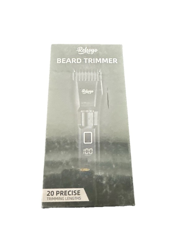 Beard Trimmer for Men Adjustable: Professional Cordless Trimmer with 20-Length D