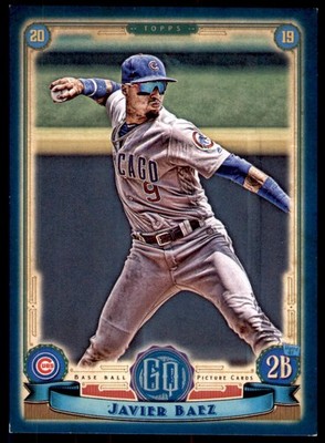 2019 Topps Gypsy Queen #155 Javier Baez Indigo #/250