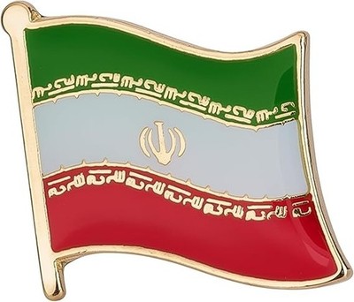 Iran Abzeichen Flagge Pin Emaille Iranische Islamische Republik Persien