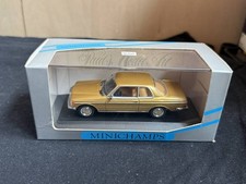 Minichamps 1/43 Mercedes-Benz W123 Coupe 230 Ce Gold Product Number Min 032220
