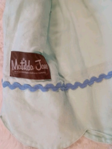 Vestido solero festoneado aguamarina Matilda Jane Girls 4 - Imagen 3 de 6