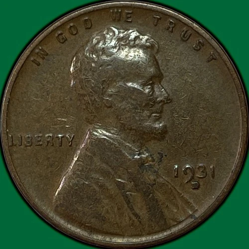 1931-D Lincoln Wheat Cent Choice Very Fine VF+/XF Coin #36964