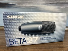 Shure BETA 27 Supercardioid Large-Diaphragm Instrument Microphone