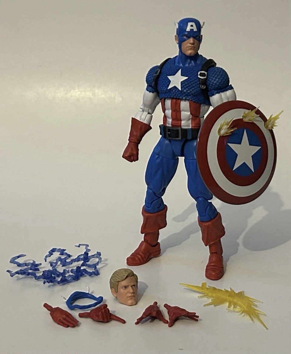 Marvel Legends Captain America 20th Anniversary Series 1 | eBay
