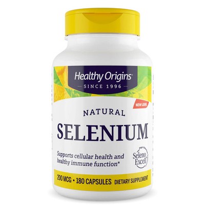 Healthy Origins Selenium 200 mcg | 180 Capsules