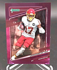 2021 Panini Donruss - Terry McLaurin #6 Purple Stat Line 293/500