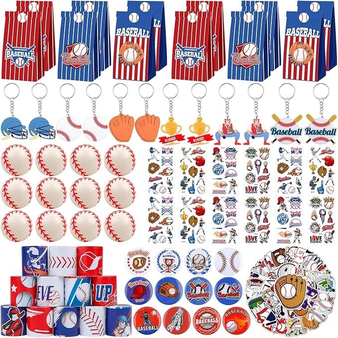Baseball Party Favors, Baseball Birthday Party Supplies with