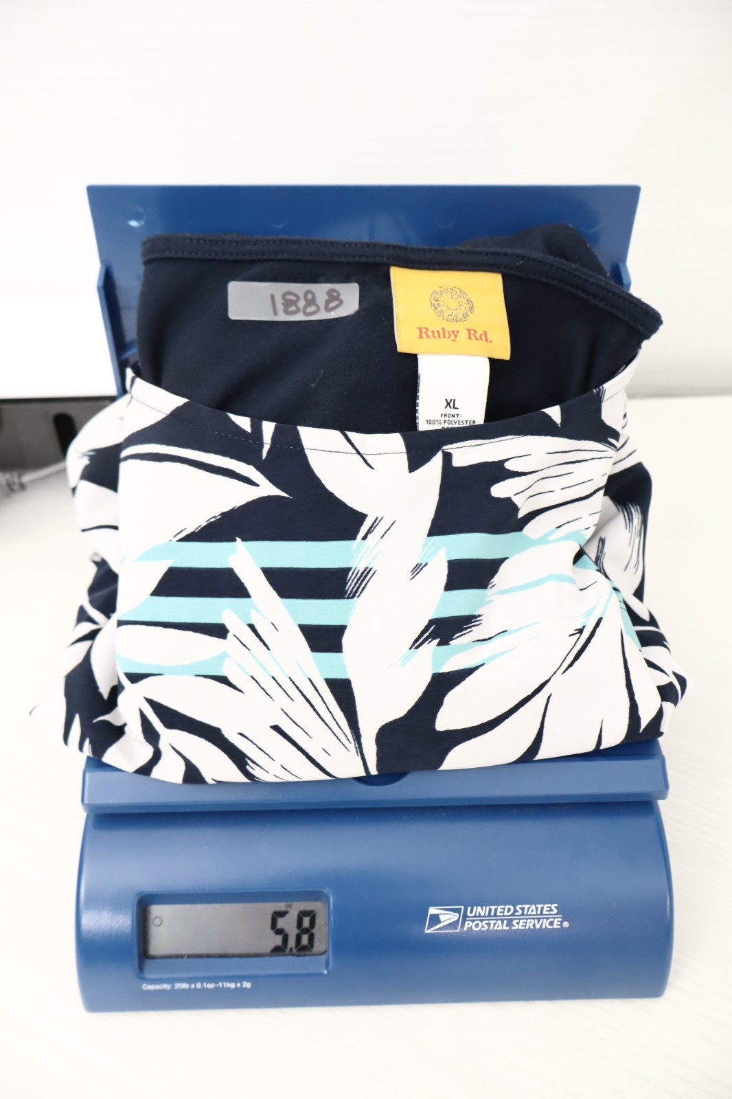 RUBY RD Women's Light Polyester Tunic Top 3/4 Sle… - image 14