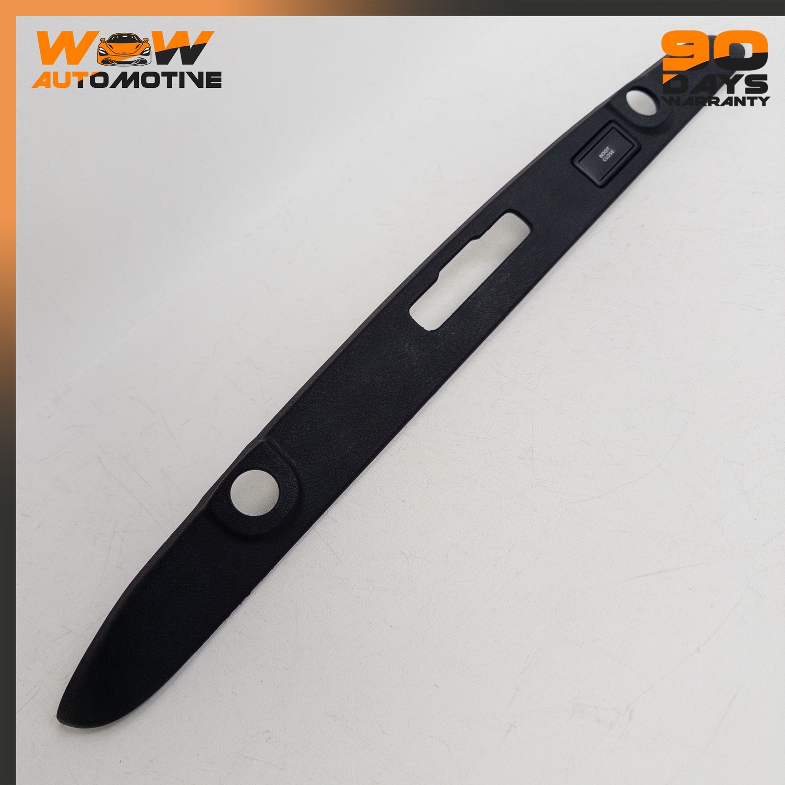 04-17 BENTLEY CONTINENTAL SUPERSPORTS GT COUPE TRUNK TRIM COVER STRIP SWITCH OEM