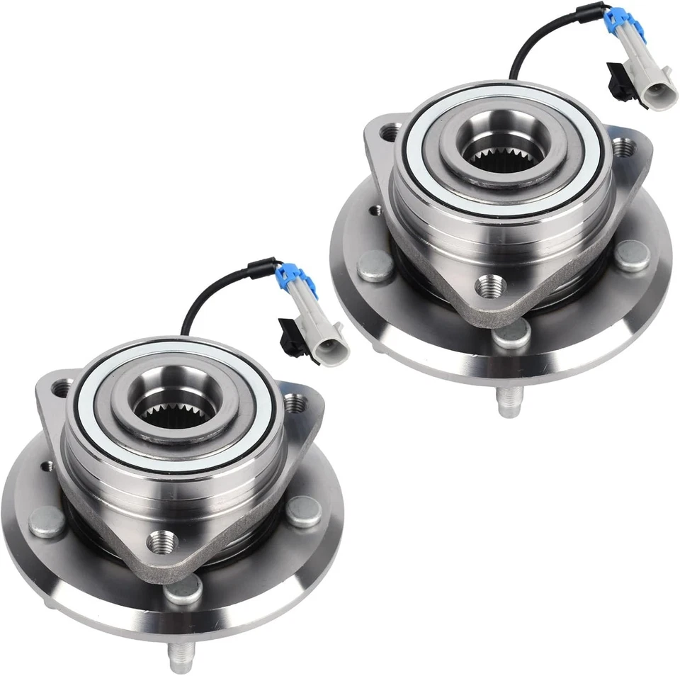 Dual Front Wheel Hub Bearings for Chevy Equinox & Pontiac Torrent - Easy Install Foto 3 de 4
