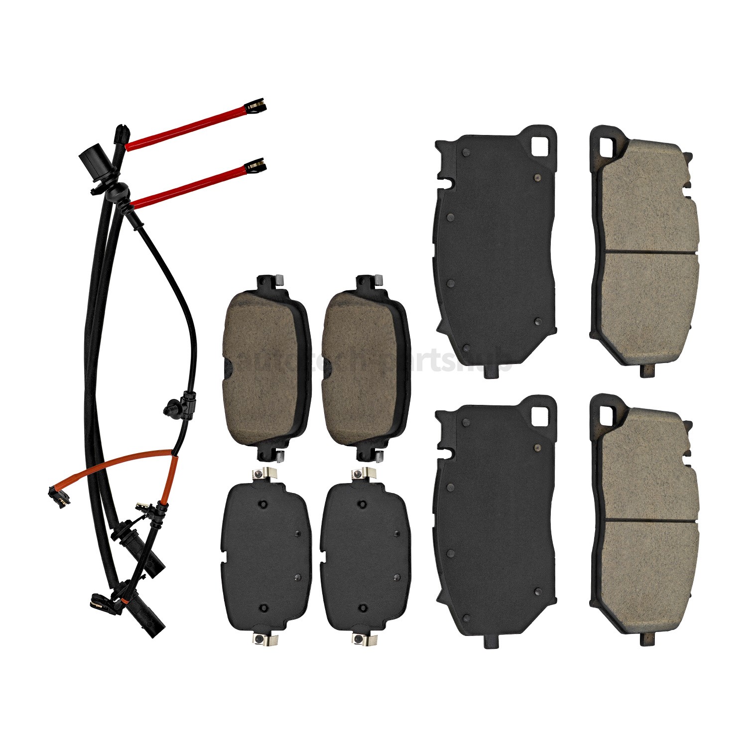 Front +Rear Brake Pad 4M0698151AR 4M0698451AA For 2018-2020 Lamborghini Urus