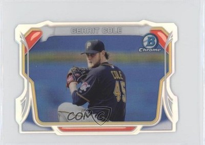 2014 Bowman Chrome Mini Chrome Die-Cut 105/150 Gerrit Cole #MC-GC e6p