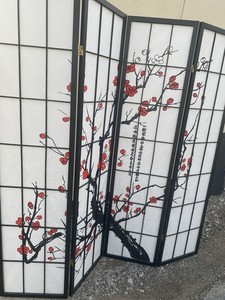 Privacy Room Divider 4 Panel 5’9”x5’4”
