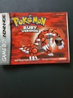 Pokemon Ruby Version ~ Gameboy Advance, 2002 Instruction Manual Booklet Only — photo 1