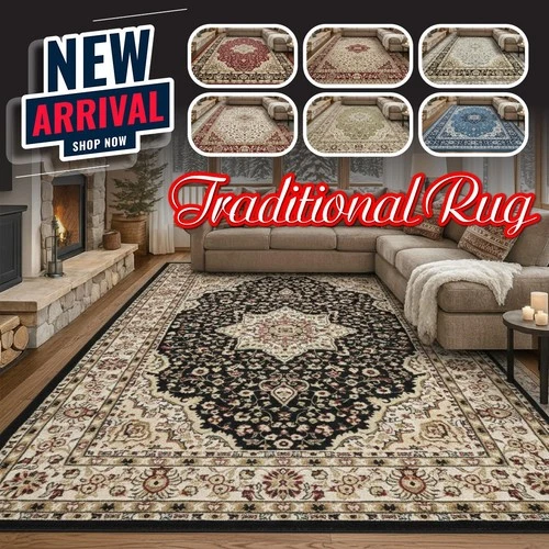 Non Slip Large Traditional Rugs Living Room Bedroom Carpet Hallway Runner Rug