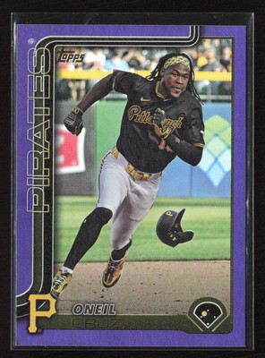 Oneil Cruz Game Log 2025 Topps Baseball #284 Oneil Cruz (Near Mint