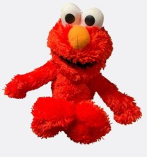 Sesame Street Elmo Plush Toy By Hasbro 10" Red Stuffed Animal