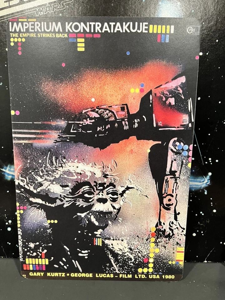 YODA VINTAGE PERSONALIZADO STAR WARS. BOOTLEG POLACO. ¡¡Brilla en la oscuridad!!! Foto 2 de 3