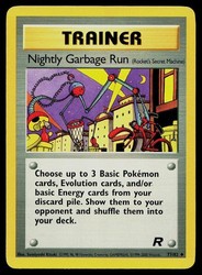 Nightly Garbage Run 77/82 Team Rocket