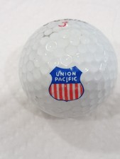 UNION PACIFIC RAILROAD LOGO GOLF BALL GREAT FOR ANY VINTAGE COLLECTION!