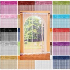 Fadenvorhang 140x240 Fadengardine Insektenschutz Raumteiler Sichtschutz Camping