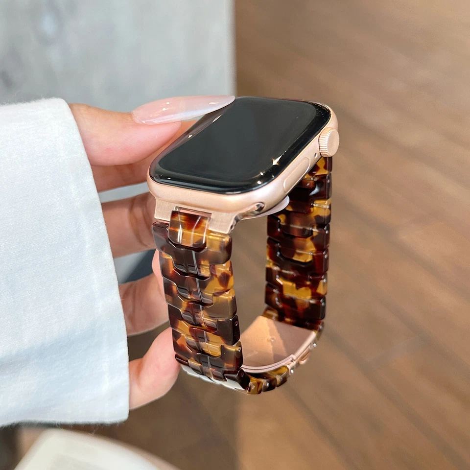 Стильный резиновый браслет ремень для Apple Watch Ultra Series 10 9 8 7 6 5 4 SE 3 2 - Изображение 2 из 4