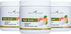 Evergreen Sweets Tropical Fruit Gum 100 count 3 Pack Jar