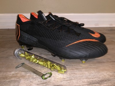 nike mercurial vapor black sg