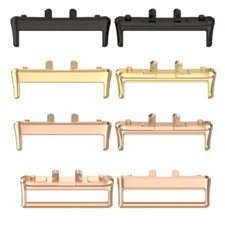 Watch Strap Band Stainless Steel Connector Adapter For Samsung Galaxy Fit3