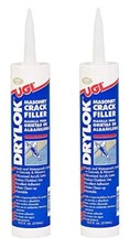 10.5 Oz Masonry Crack Filler Pack Of 2 Seals and waterproofs cracks in concret