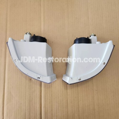 Amber LED Front Fog Lamp w/White Running For Jzx100 S1 Chaser Tourer V S Avante - Picture 5 of 5