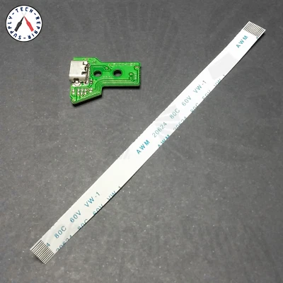 PS4 USB Platine JDS 055 050 JDM PRO Ladebuchse Controller DS4 + 12 PIN Flexkabel