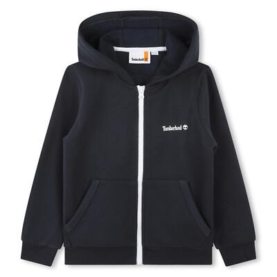 TIMBERLAND Strickjacke Sweatshirt Baby Jungen Kapuze und Reißverschluss blau 4 10 Jahre