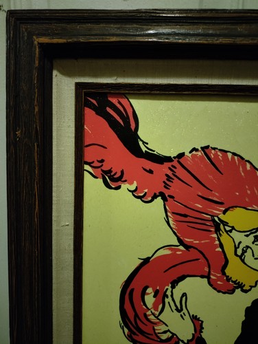 Vintage Jane Avril.1899 Lithograph by Henri de Toulouse-Lautrec 23"x29" - Picture 4 of 7