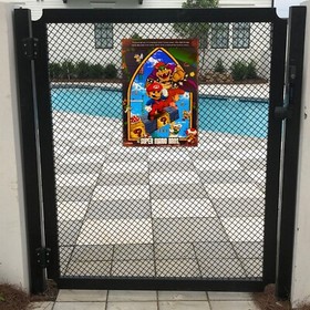 SUPER MARIO BROS POSTER ART Print on Metal Tin Sign Retro Gaming Arcade 8bit NES