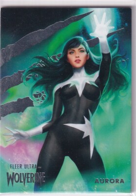 Fleer Ultra Marvel Wolverine 2022 No. 10 Aurora