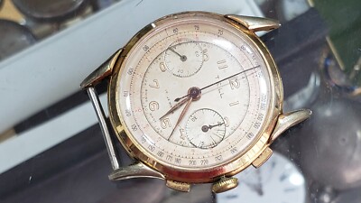 Rare Tell Chronograph Landeron Cal 148 Mechanical Mens Watch | eBay