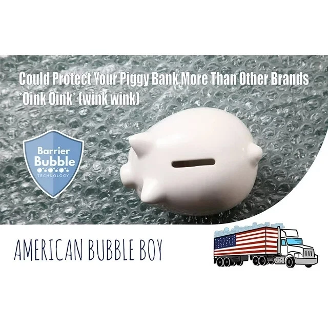 Official Sealed Air Bubble Wrap - American Bubble Boy (200' Medium (5/16") - Image 4 of 4